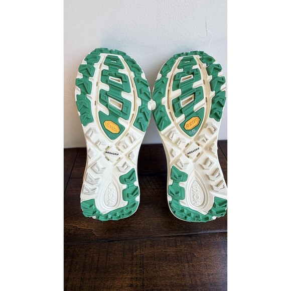 Hoka One One Mafate Speed 2 White Green Trail  Shoes 1126851  Unisex Size W10 M9 main image 12